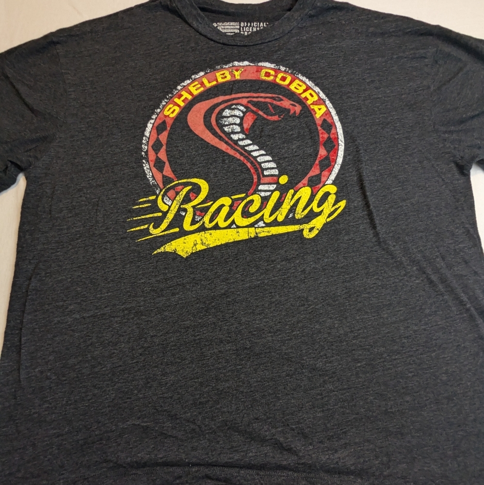 Shelby Mustang Cobra Racing Intentionally Distressed Graphic by Fifth Sun XL